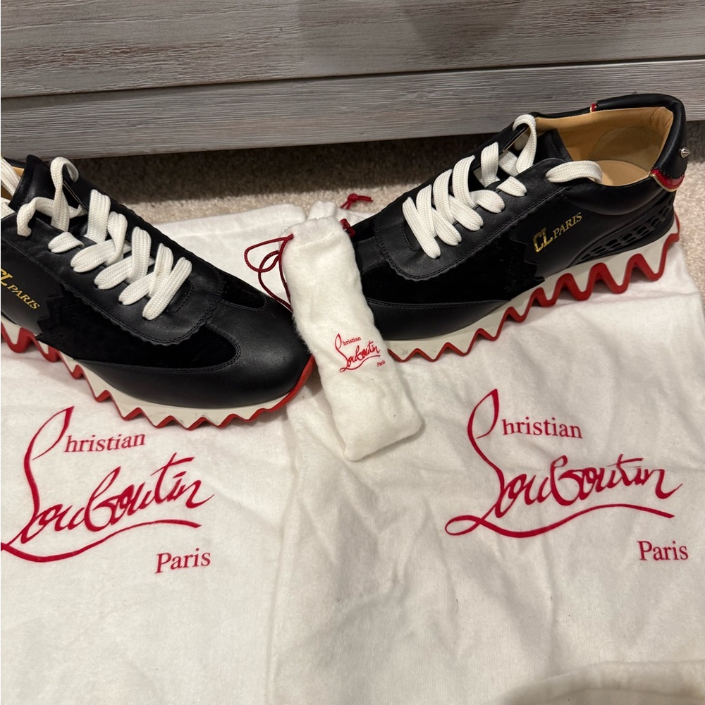 Christian Louboutin- Loubishark Sneakers